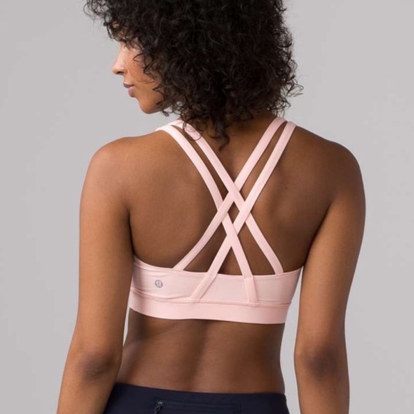 Lululemon Energy Sports Bra Strappy Back Size 12 - Picture 2 of 7